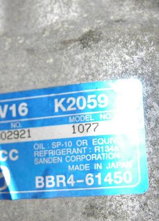 Компресор кондиціонера mazda 3 1.6d 08 3