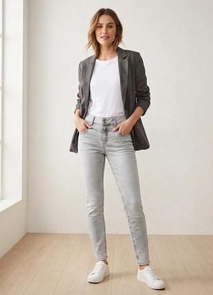 Нові джинси street one style york (w34 / l28) / висока посадка, сірі
