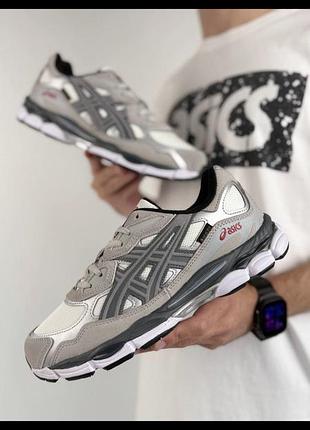 Чоловічі кросівки asics gel-nyc gtx ash grey metallic