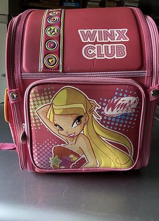 Новий ортопедичний каркасний рюкзак 1 вересня winx club