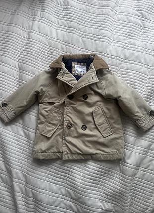 Дитячий тренч zara 86 розмір