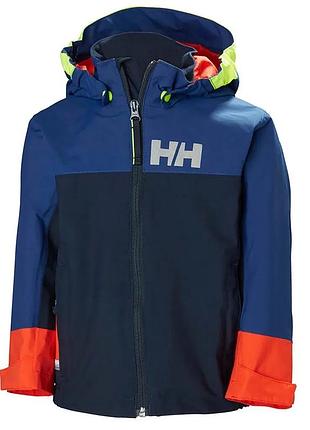 Демисезонная влагостойкая ветрозащитная куртка ветровка дождевик helly hansen 2-3 года (92-98 см)