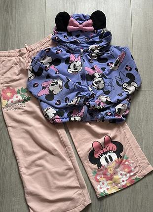 Спортивний костюм із принтом мінні маус (minnie mouse) disney