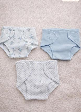 Непромокаемые трусики mothercare «my first», 0-3 месяца, набор 3 шт