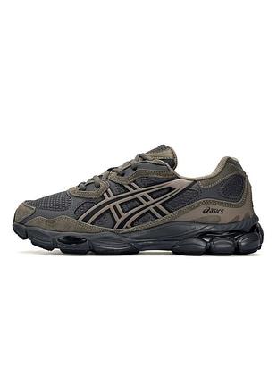 Asics gel-nyc gtx m khaki grey 2