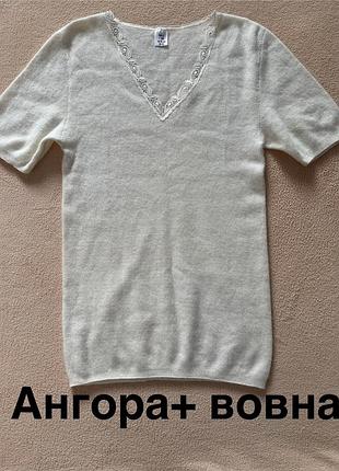 Термо футболка ангора+вовна l