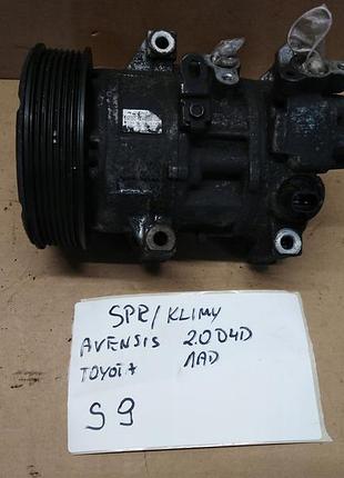 Компресор кондиціонера toyota avensis 1ad 447260-1744
