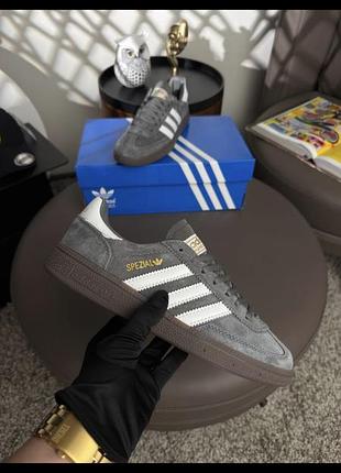 Жіночі кросівки adidas handball spezial w grey white