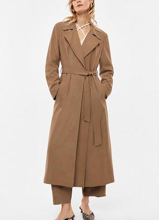 Легкий довгий тренч river island l