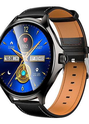 Смарт-годинник hoco y39 1,7" tft 360×360 bluetooth 5.3 з підтримкою дзвінків ip67 280 маг black (17643)