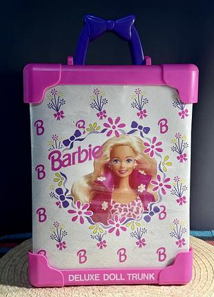 Велика шафа-валіза для одягу і взуття barbie