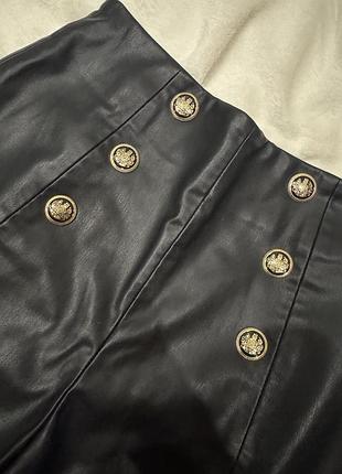 Шорти  шкіряні zara 2