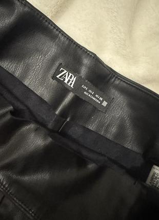 Шорти  шкіряні zara 3