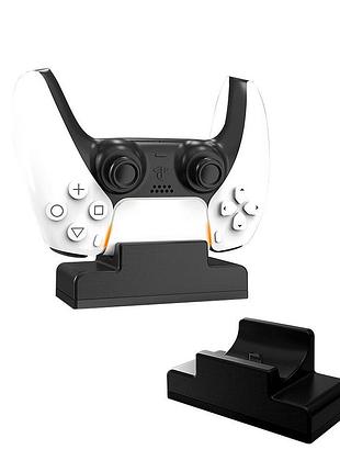 Зарядная станция byit lp13834 для контроллеров ps5 dualsense, черная