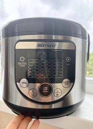 Нова мультиварка delimano 18 in 1 multicooker 5