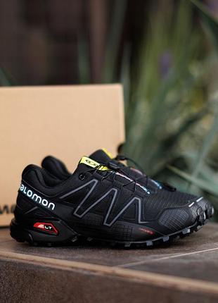 Speedcross 4 black white 7