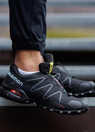 Speedcross 4 black white