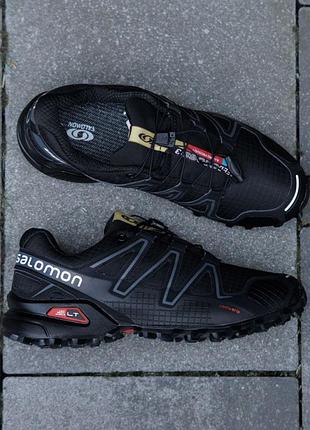 Speedcross 4 black white 8