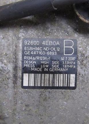 Компресор кондиціонера kadjar 1.6 92600-4eb0a 5