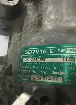 Компрессор кондиционера sd7v16 7700875357 1148 8