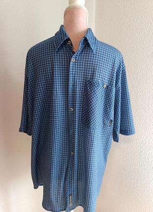 Рубашка мужская трекинговая salewa polarlite в клетку, размер xxl (2xl)