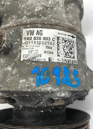 Компресор кондиціонера vw 5k0820803c 2