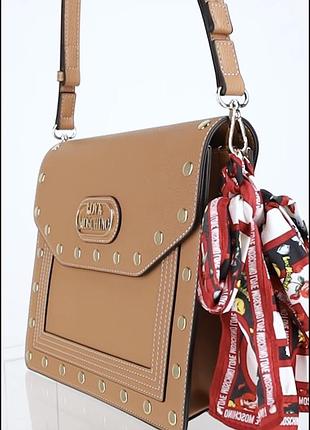 Сумка moschino с платком 7