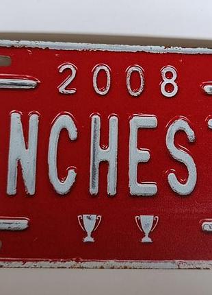 Футбольна табличка, декор fc manchester united