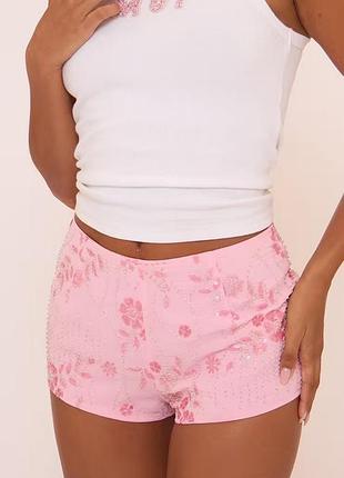 Шортики в бісер та паєтки від missguided