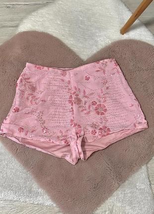 Шортики в бісер та паєтки від missguided 5