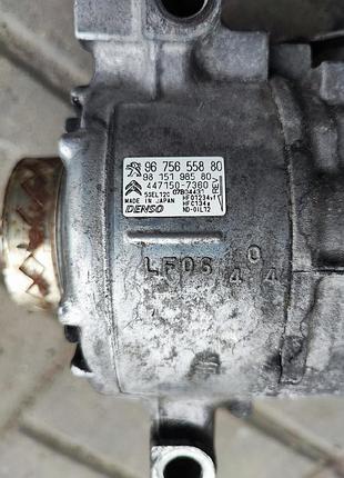 Компресор кондиціонера peugeot 1.6 peugeot3008ii 9675655880