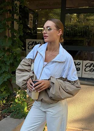 Женский бомбер плащевка в цветах ❤️ 7