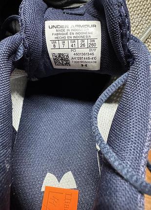 Оригінальні кросівки under armour 8