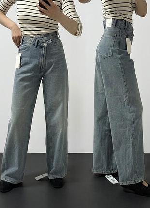 Джинси zara wide leg