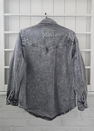 Джинсова куртка bershka,  xs 6