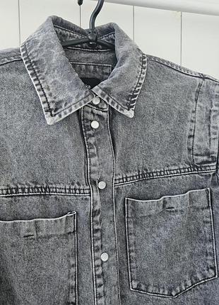 Джинсова куртка bershka,  xs 3