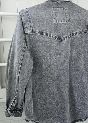 Джинсова куртка bershka,  xs 7