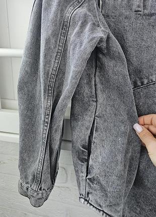 Джинсова куртка bershka,  xs 5