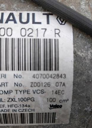 Компресор кондиціонера renault captur 0.9 tce 5