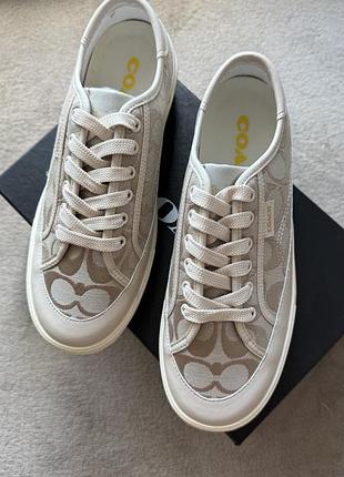 Кеди coach lowline ltr low top, розмір 41, бежеві, нові
