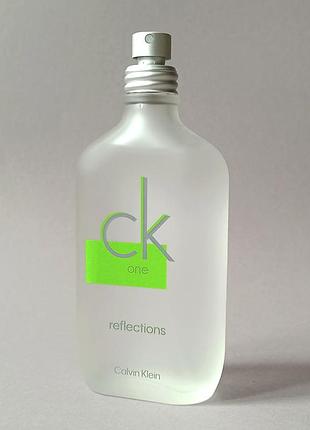 Calvin klein ck one reflections 100 мл тестер унисекс (оригинал) 2