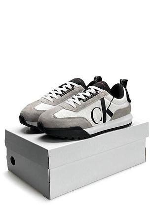 Calvin klein gtx light grey white 7
