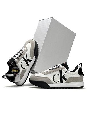 Calvin klein gtx light grey white 8