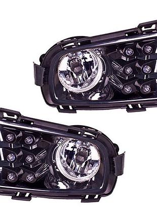 Фары доп.модель mazda 6 2006-10/mz-155b/h3-12v55w/эл.проводка