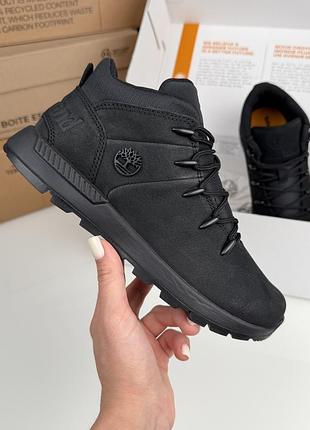 Дитячі шкіряні черевики timberland sprint trekker
