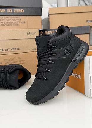 Детские кожаные ботинки  timberland sprint trekker 3