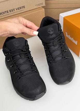 Детские кожаные ботинки  timberland sprint trekker 4