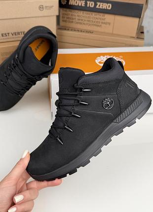 Детские кожаные ботинки  timberland sprint trekker 9