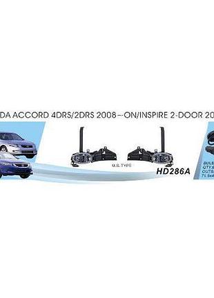 Фары доп.модель honda accord/2008-11/hd-286a/u.s type/h11-12v55w/эл.проводка