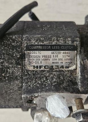 Компрессор кондиционера chrysler oe hfc134a 4